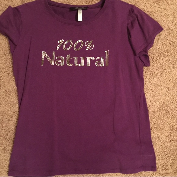 Tops - 100% Natural fitted T shirt